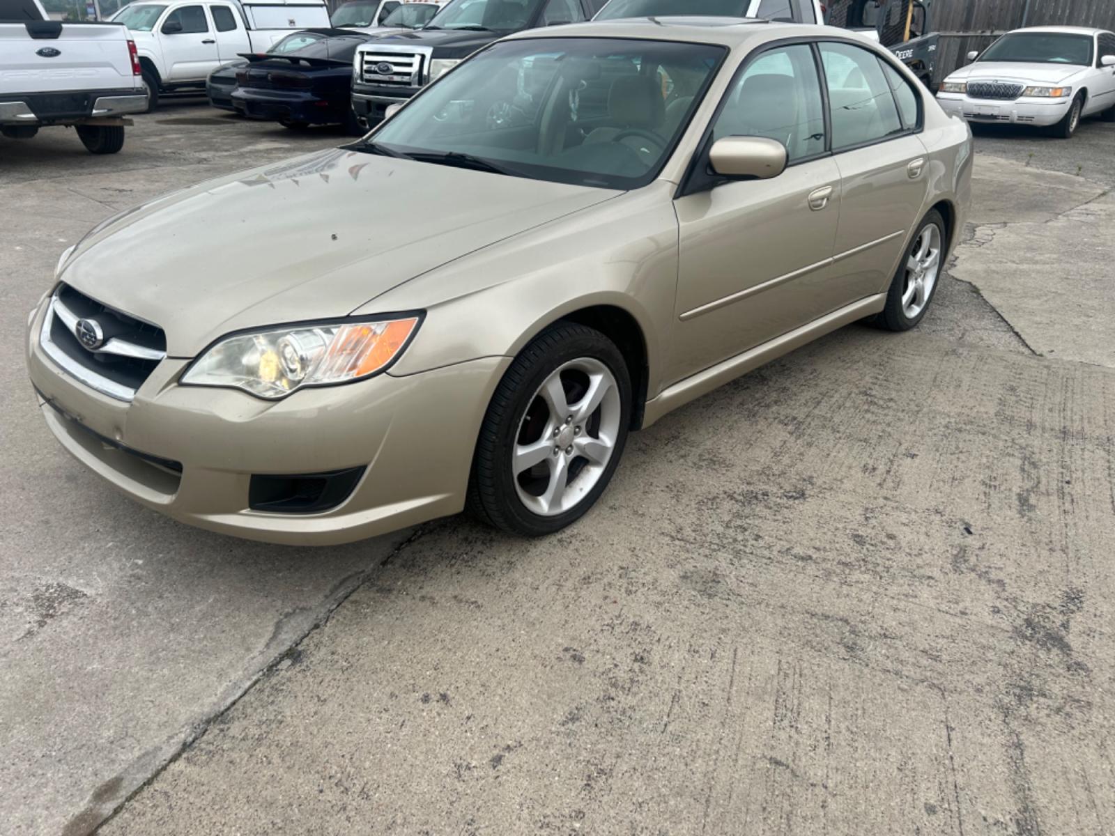 2008 Gold Subaru Legacy (4S3BL616987) , located at 1687 Business 35 S, New Braunfels, TX, 78130, (830) 625-7159, 29.655487, -98.051491 - Photo #0